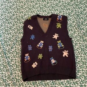 Cider Bear Sweater Vest